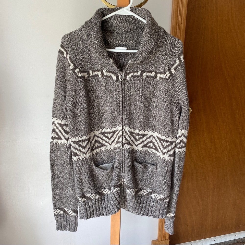 2/$30 || Wind River Zip-Up Knit Sweater